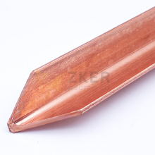 Manufacture copper clad Steel tape Copper bonded angle steel tape Copper coated steel tape  for ground system